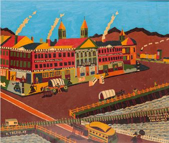 "WASHINGTON ROW" - Raymond Tremblay