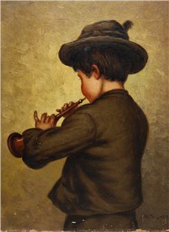 PORTRAIT OF A BOY - Hugo Possner