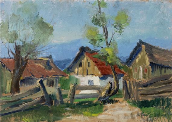 Houses in the Country by Stelian Popescu Ghimpati, 1935