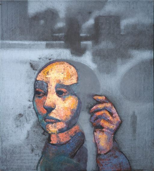 Desde el Parque Central by Edgar Sánchez, 1996