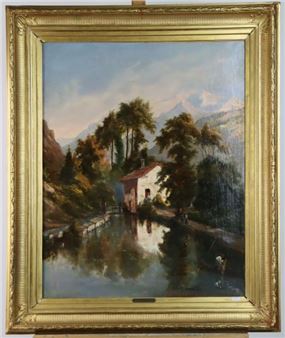 The Mill on the Sioule - Victor Lottin