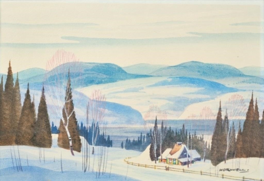 Graham Norwell Laurentians view MutualArt