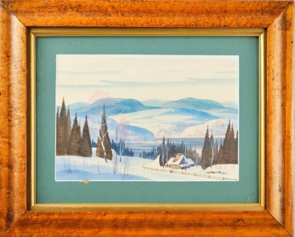 Graham Norwell Laurentians view MutualArt