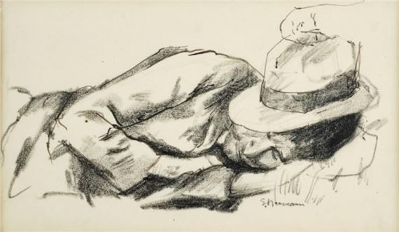 Ernst Neumann | From Unemployed series (1930s) | MutualArt