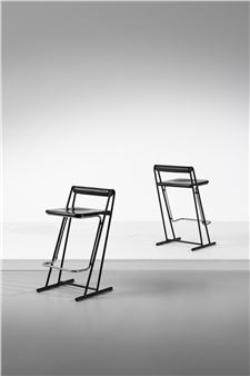 Pair of stools for Thema - Giorgio Rinaldi