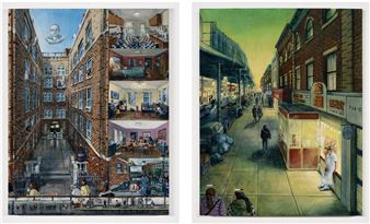Stipan Tadíc: Metropolis: 36 Views of New York - James Fuentes, New York (Delancey Str)