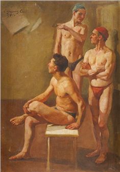 Male swimmers - C. Casabeer