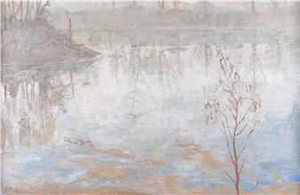 Thames and Oliver Island, Strand-on-the-Green - Lucy Dynevor