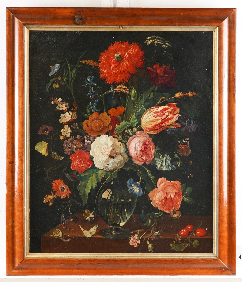 Jan Van Os | Still life of flowers in a vase | MutualArt