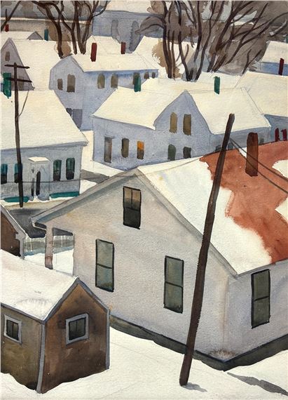 George David Yater | Fish Market, Provincetown | MutualArt