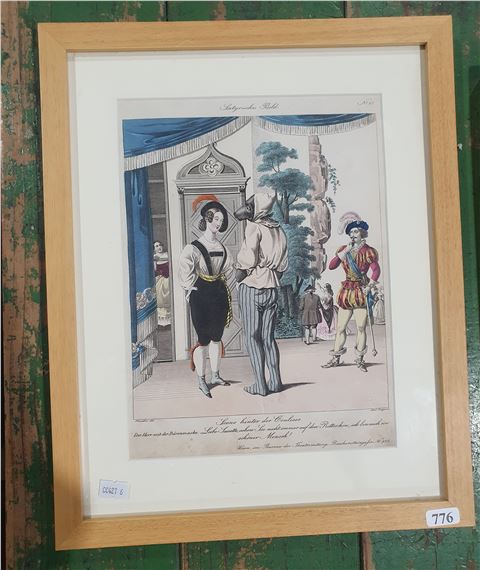 Scene hinter der Coulisse by Andreas Geiger