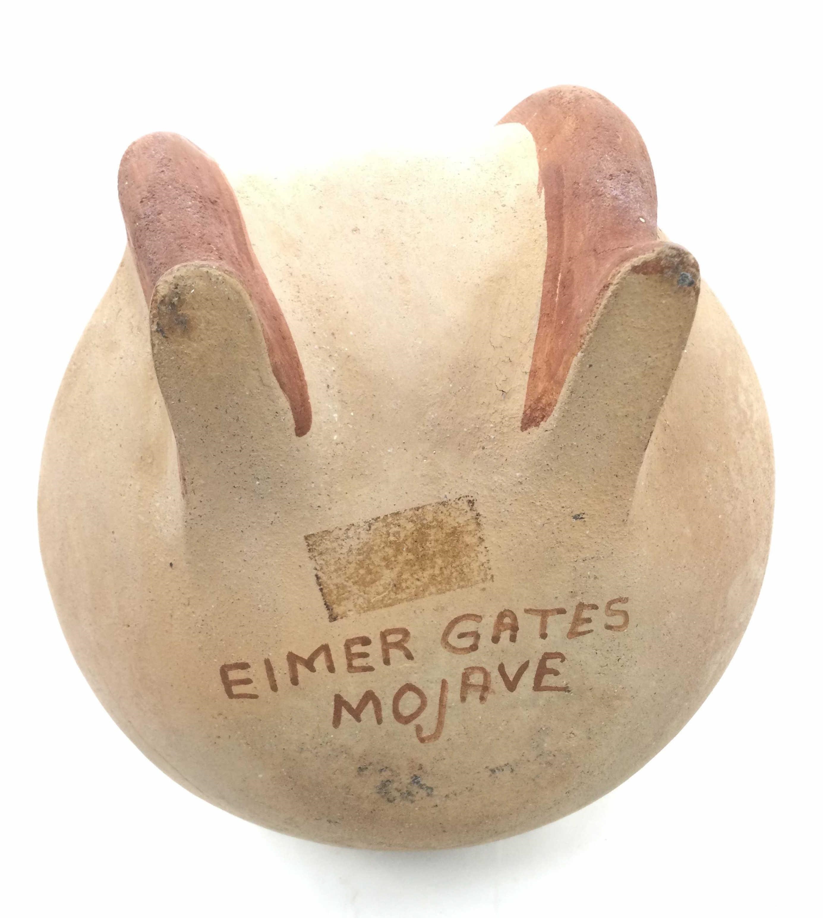 Artwork by Elmer Gates, Native American Mojave  Vase, Made of Pottery Vase