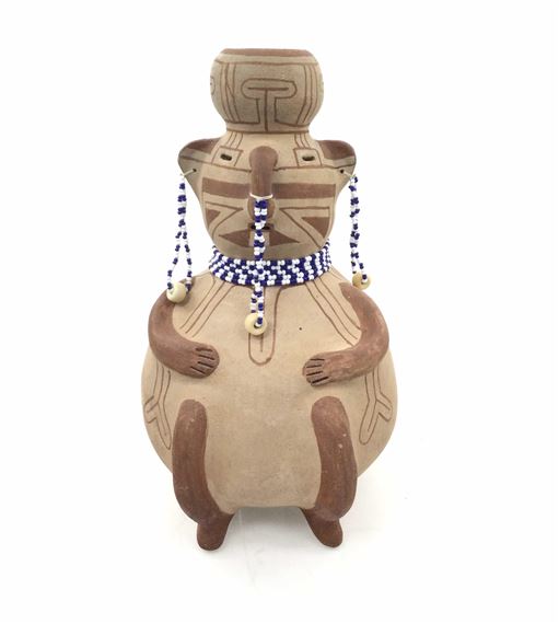 Native American Mojave  Vase by Elmer Gates