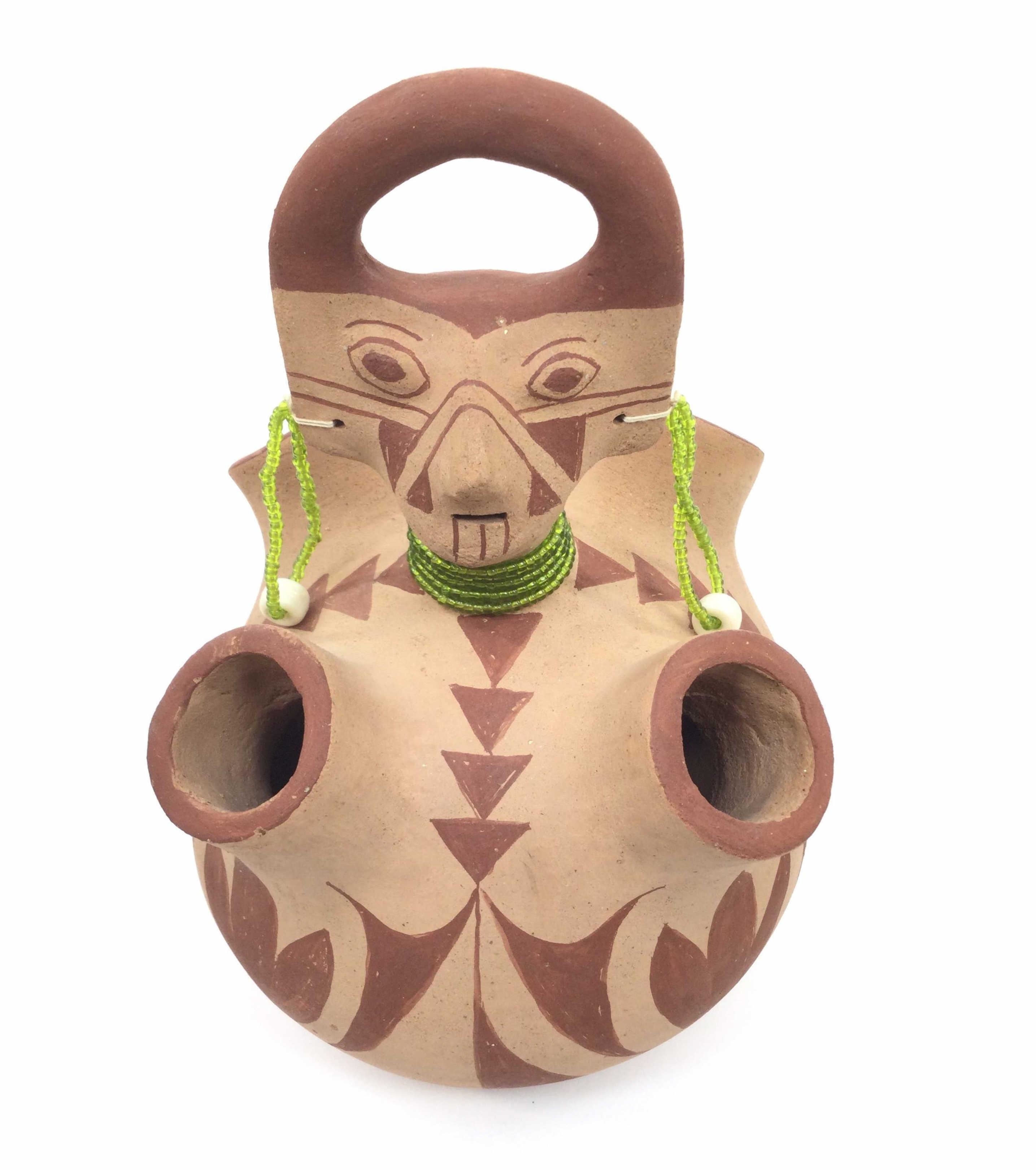 Artwork by Elmer Gates, Vase, Made of Pottery Vase