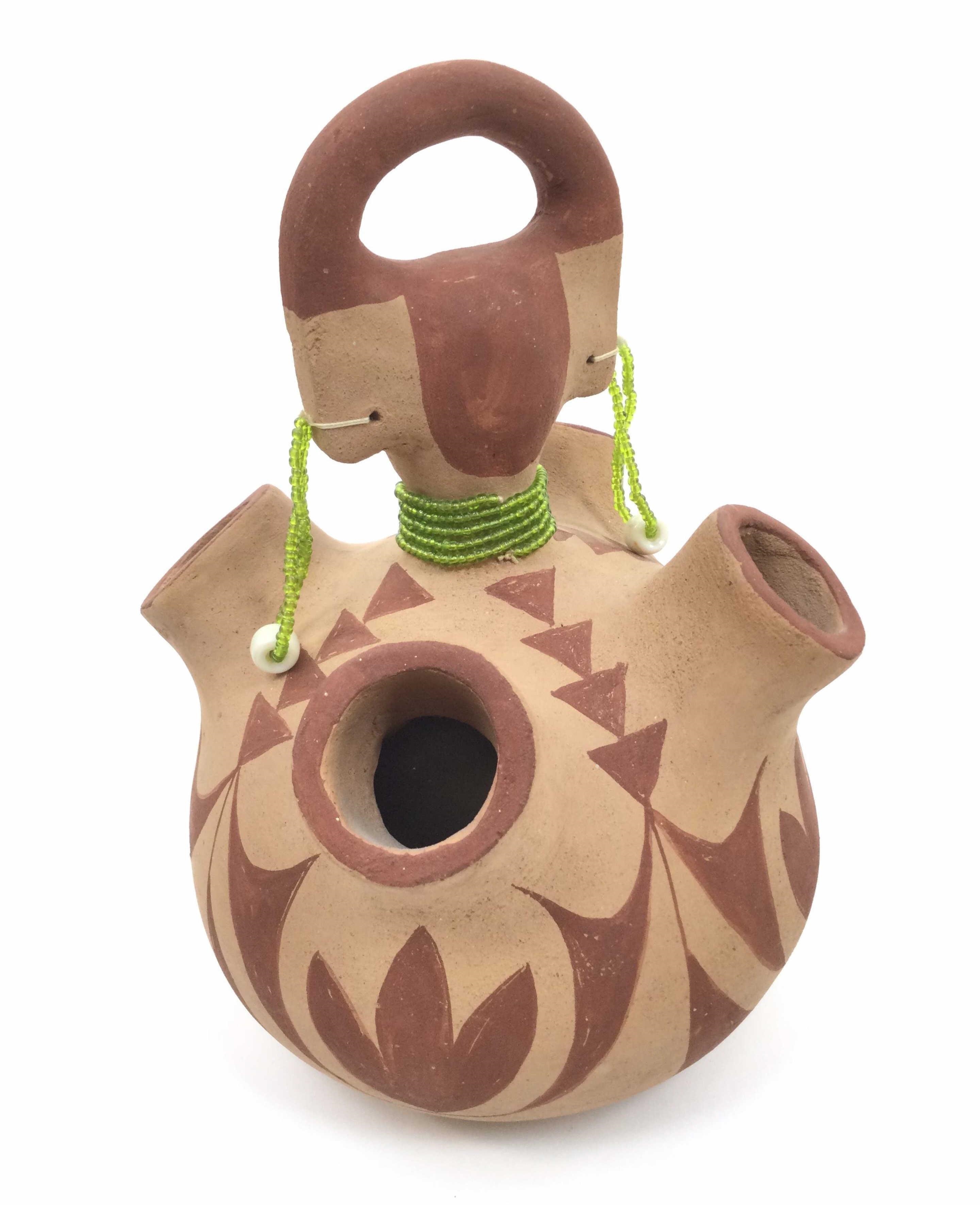 Artwork by Elmer Gates, Vase, Made of Pottery Vase