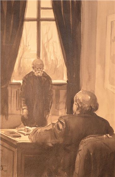 Untitled by Anatoliy Dmitrievich Basilevich, 1955