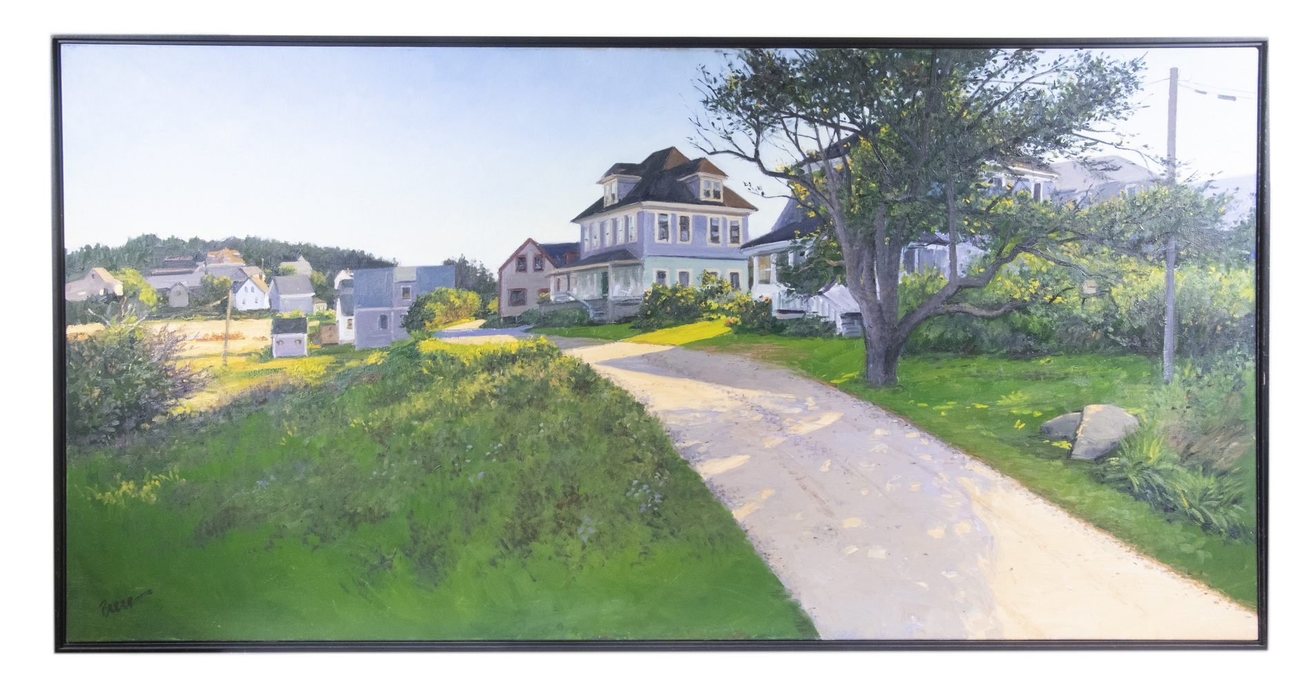 Artwork by Kevin Beers, Main Street, Made of oil on canvas