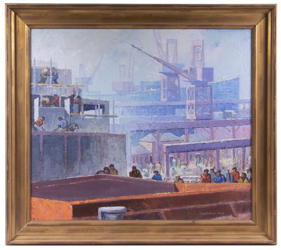 "Bath Iron Works" by Caroll Thayer Berry