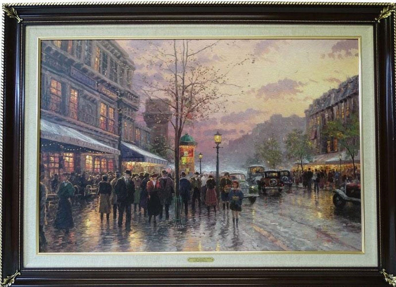 Thomas kinkade thomas kinkade prints with mats mutualart