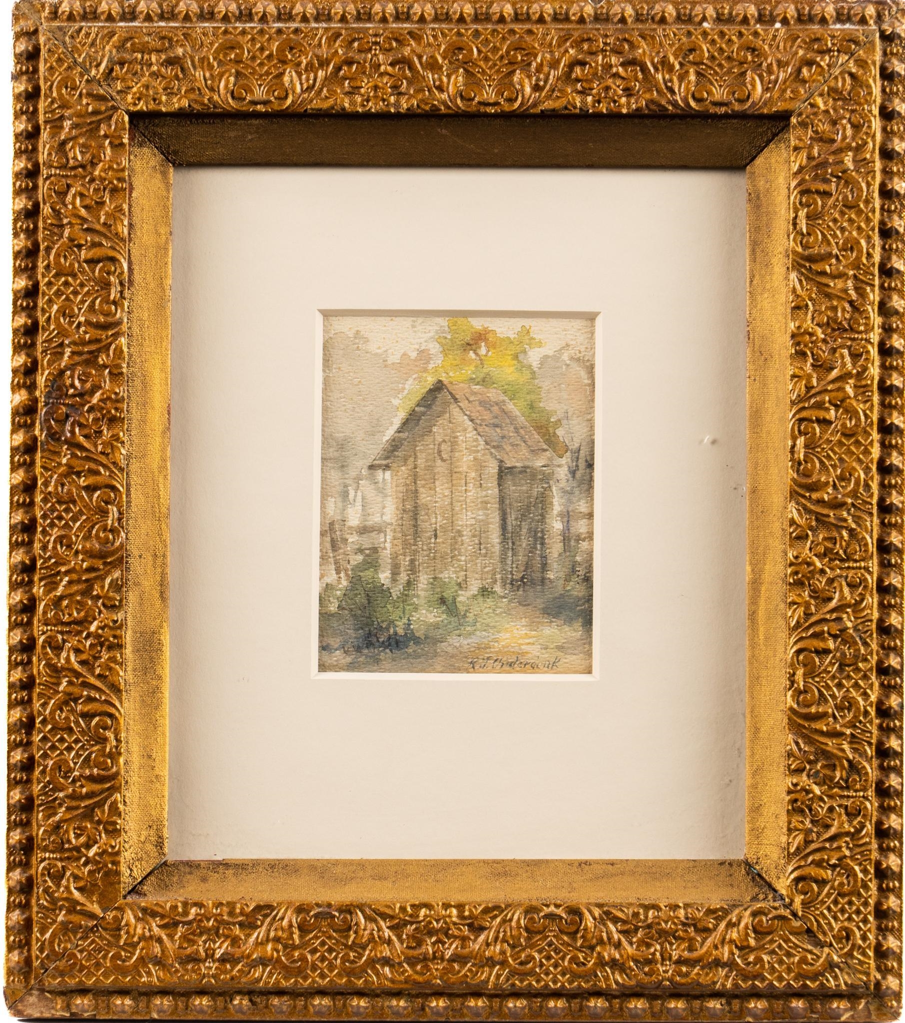 Robert Onderdonk | Outhouse Study | MutualArt