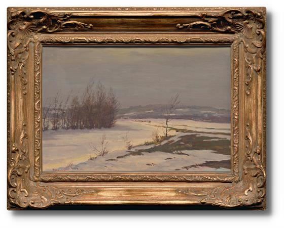 ZIMNÍ KRAJINA by Karel Schauer