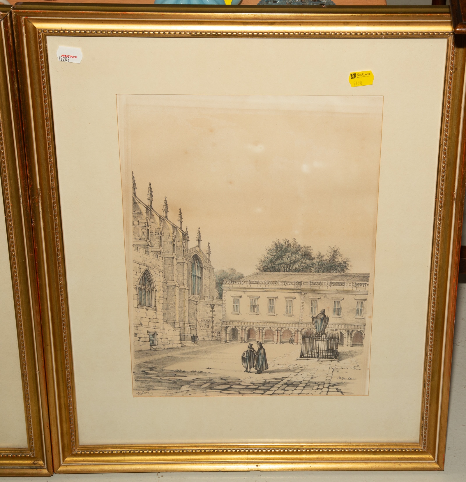 Artwork by Joshua Edward Adolphus Dolby, Eton, Made of two-toned lithographs