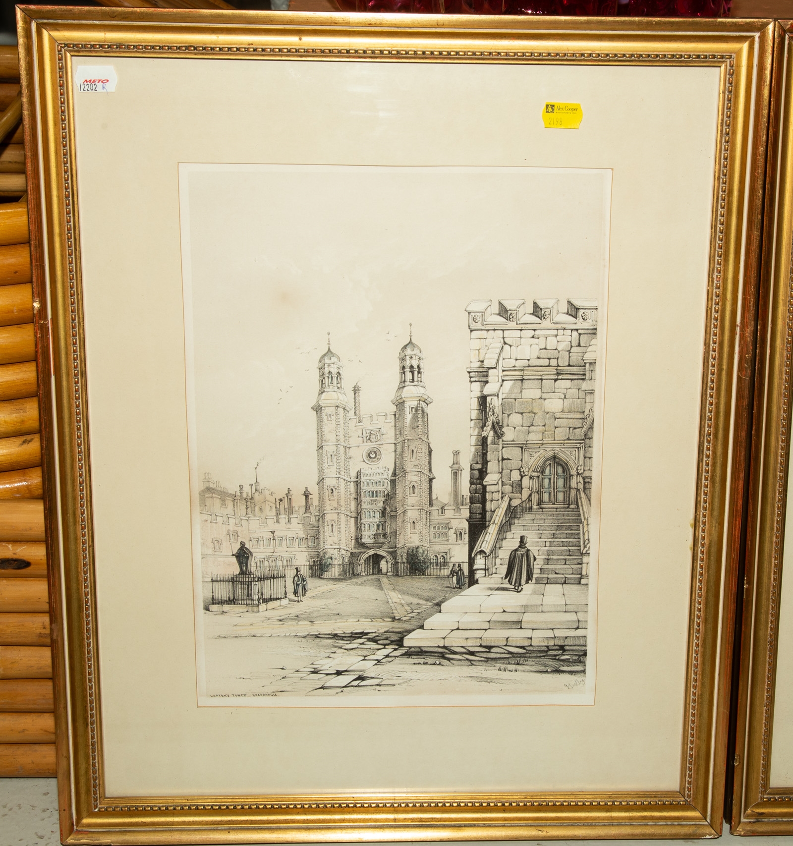 Artwork by Joshua Edward Adolphus Dolby, Eton, Made of two-toned lithographs