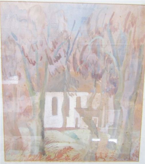 Killavullen Church from the Park, County Cork - Sylvia Cooke-Collis