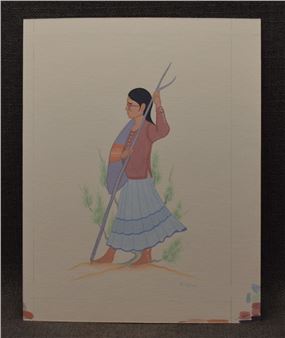 Native girl - Myron Denetclaw