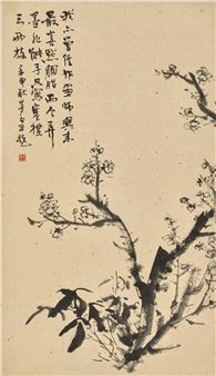 BAMBOO AND PLUM BLOSSOM - Wang Yun