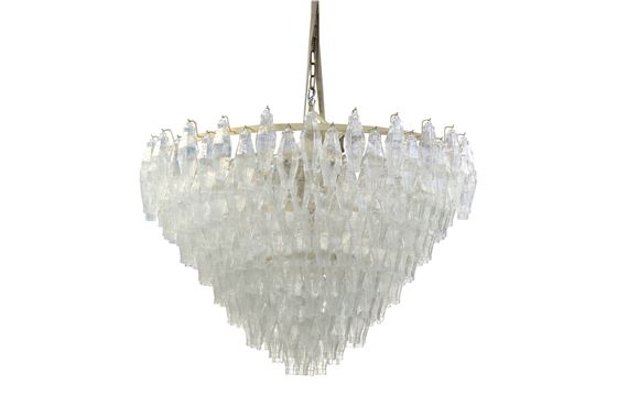 chandelier by Carlo Scarpa, circa 1950s