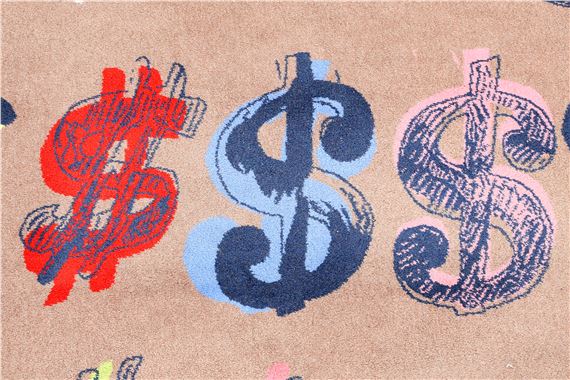 Andy Warhol | U.S. Dollar Sign Rug (1981) | MutualArt