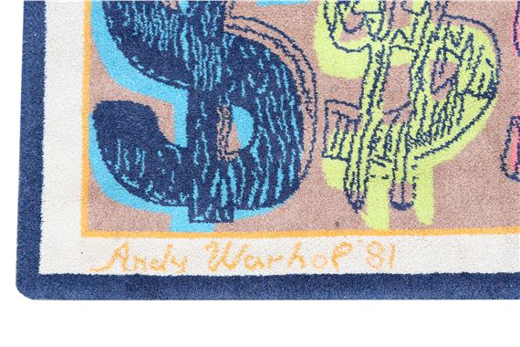 Andy Warhol | U.S. Dollar Sign Rug (1981) | MutualArt