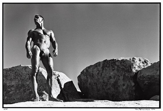Standing nude by Tom Bianchi, 1990
