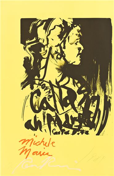 Michele Maria by Rene Ricard, 1989