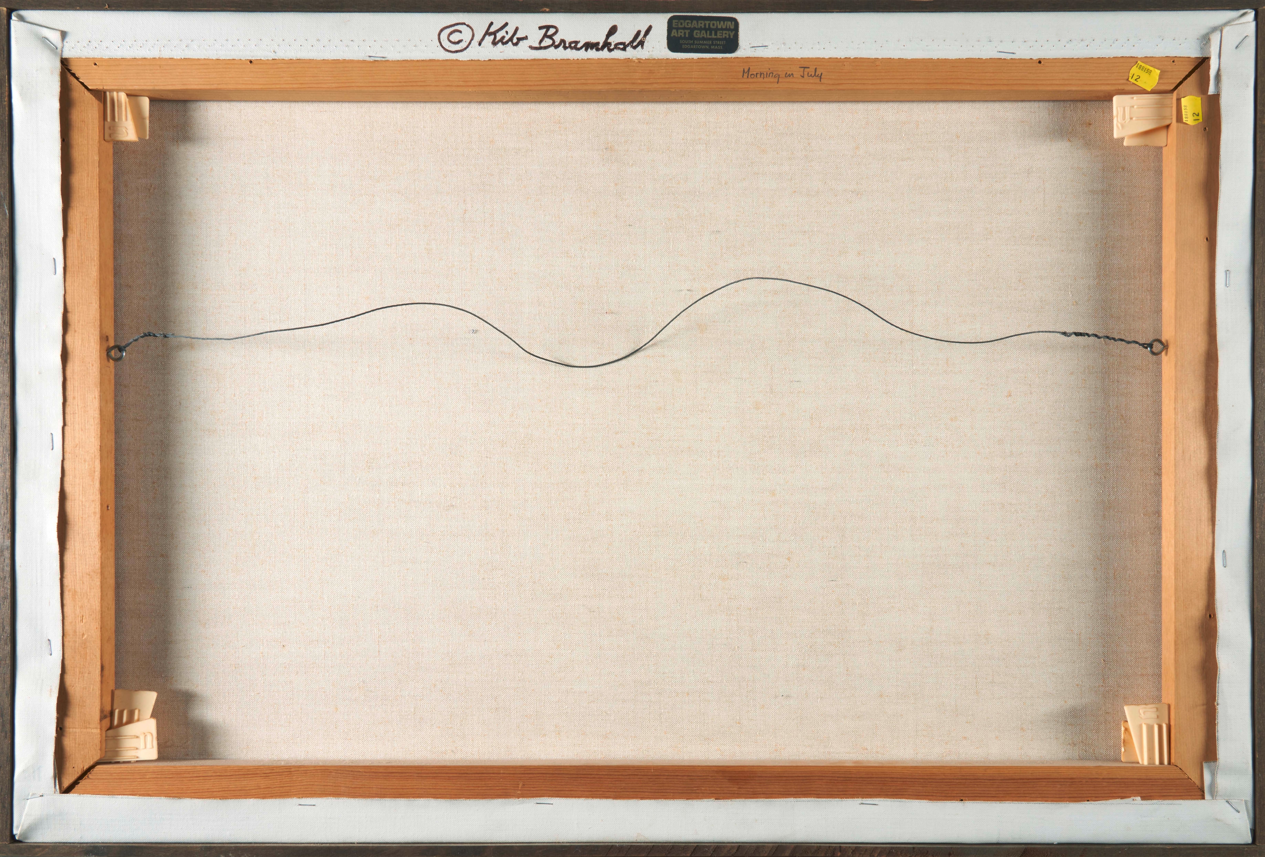 Artwork by Kib Bramhall, Morning in July, Made of oil on canvas