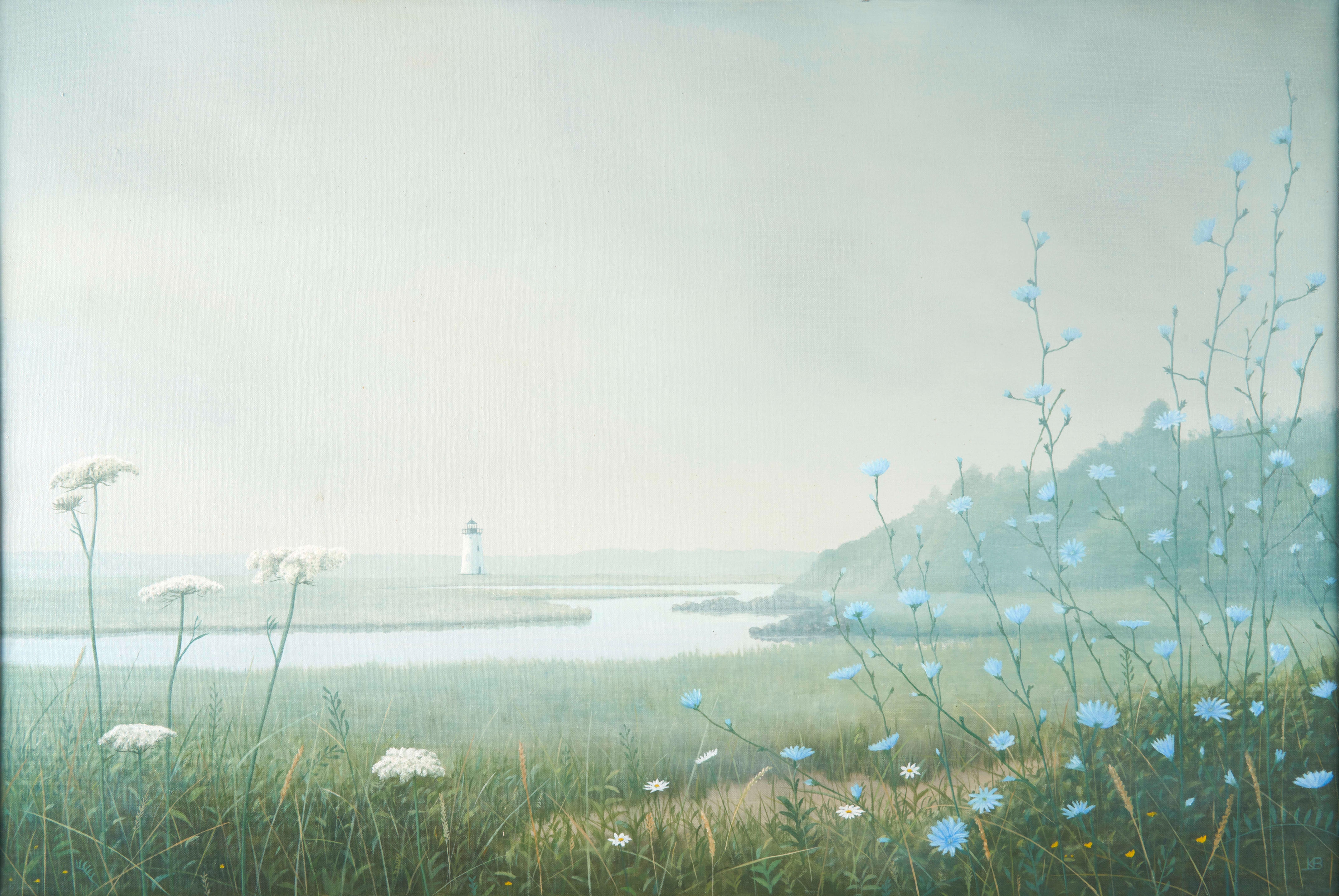 Artwork by Kib Bramhall, Morning in July, Made of oil on canvas