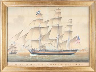 "China" of Salem, Hiram Putnam, Master. - Giuseppi Fedi