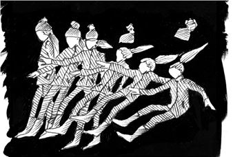 Ira Eduardovna: The Iron Road – The Drawings - Chelouche Gallery