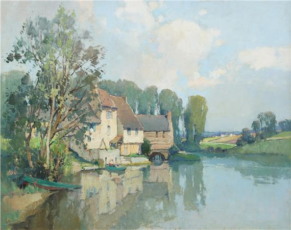 Moulin sur la Charente, Angouleme - Georges Robin