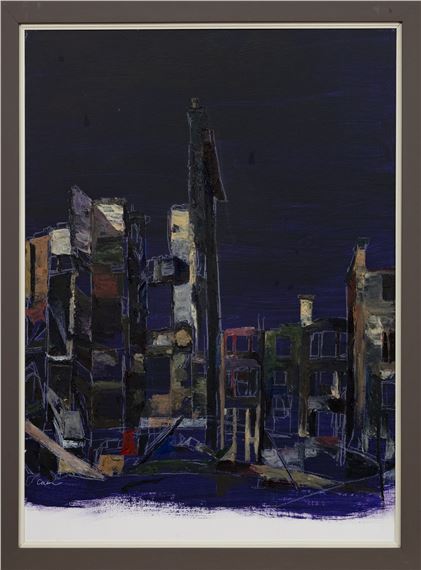 SINGER STREET/HILL STREET by Patricia Paolozzi Cain