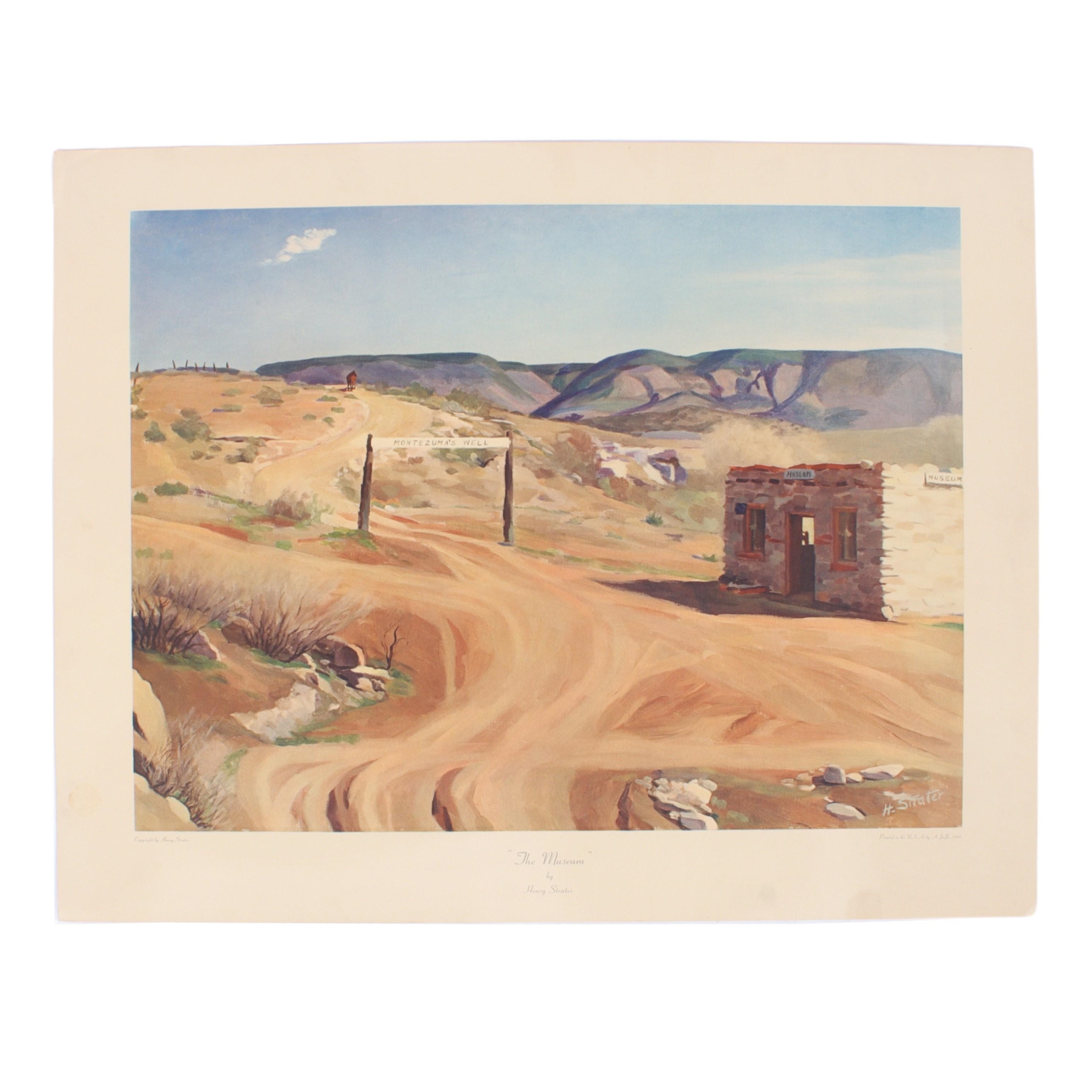 Henry Strater | The Museum (1930s) | MutualArt
