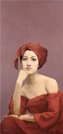 Potrait of a Woman by Zhou Quan, 2020