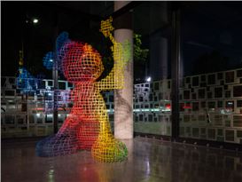 Disney + Virgil Abloh Securities Unveil a One-of-a-Kind Sculpture at the Royal College of Art to Launch Create 100.