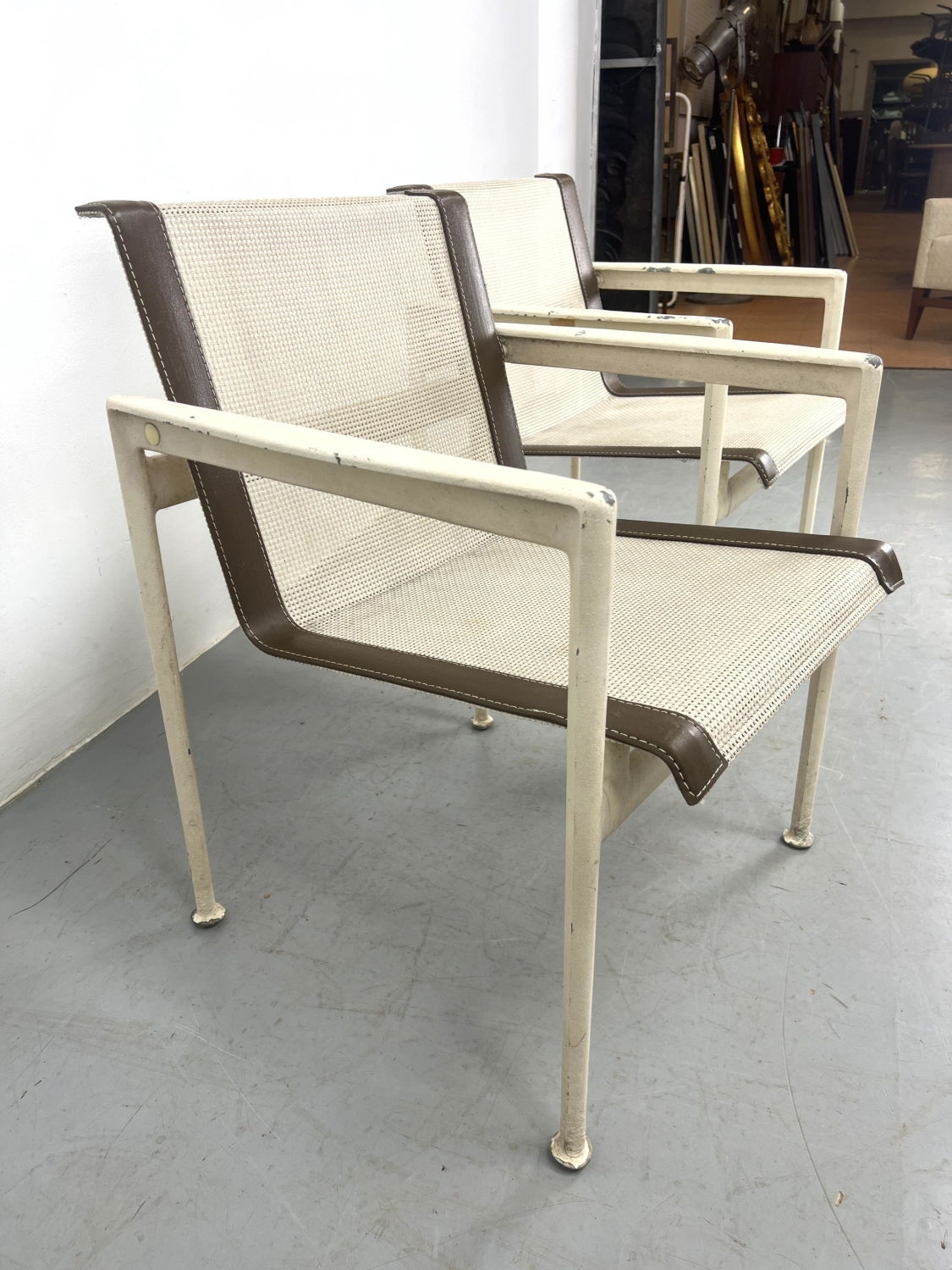 Richard Schultz Pr RICHARD SCHULTZ Outdoor Lounge Chairs. bed Mesh