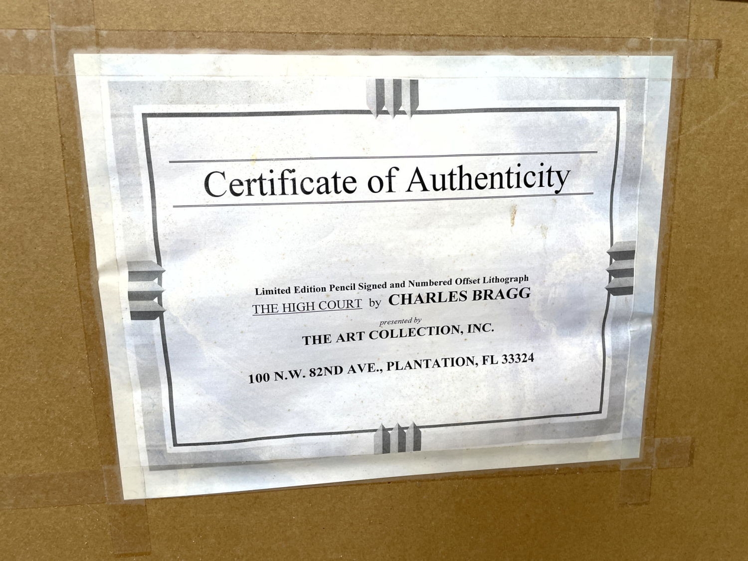 Charles Bragg | The High Court | MutualArt