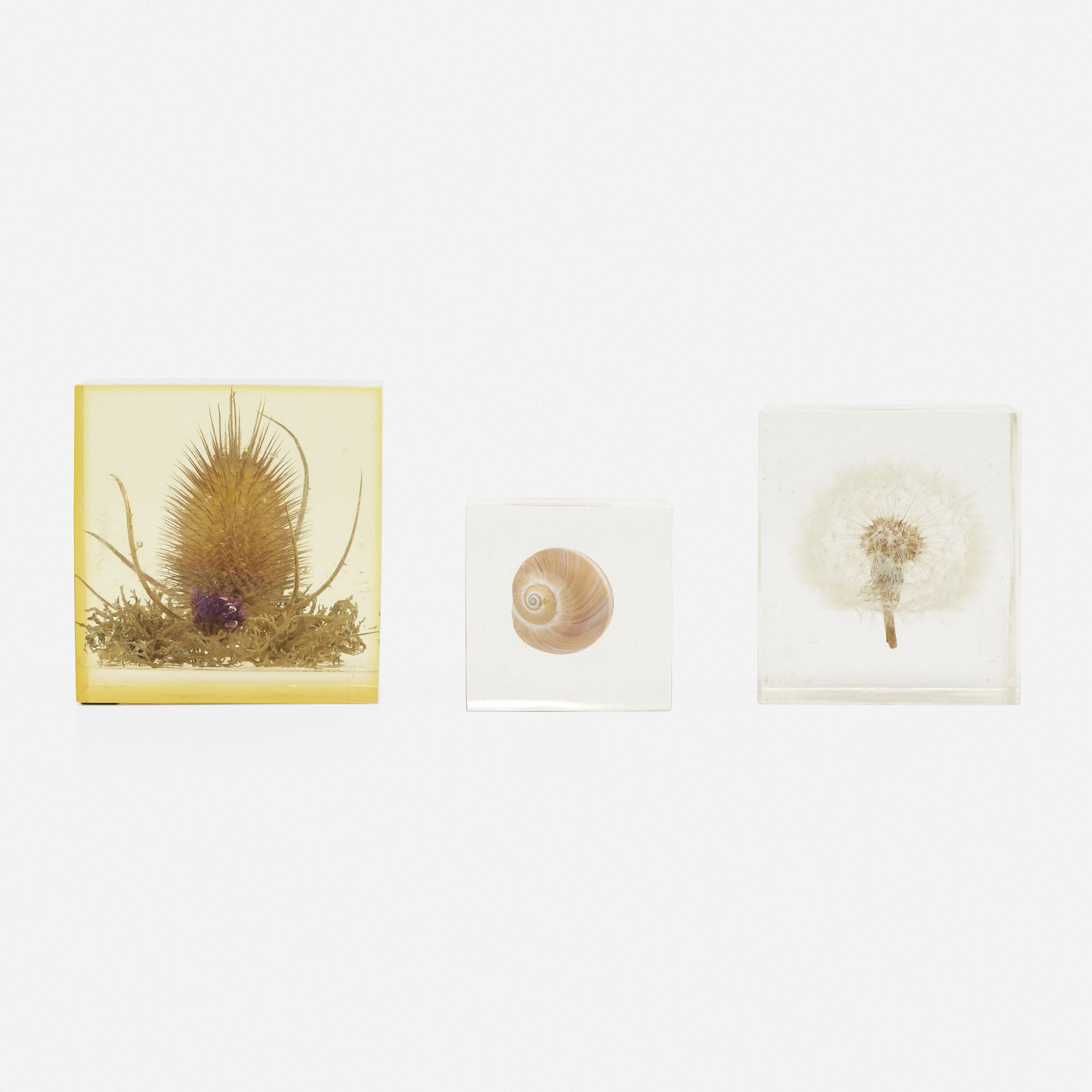 William Rolfe | Paperweights, set of three | MutualArt