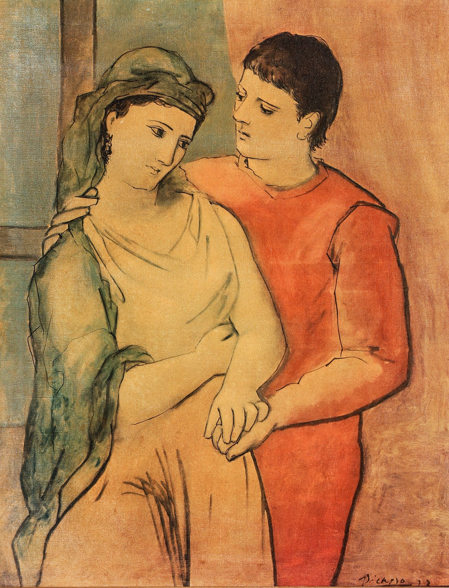 The Lovers by Pablo Picasso, 20th century