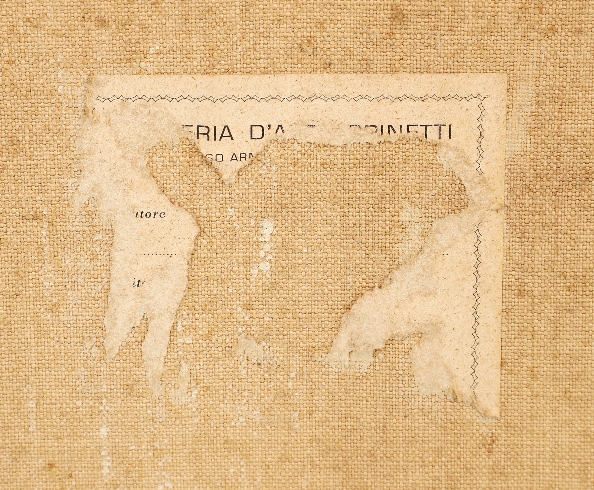 Artwork by Gino Bigiarini, Flower Vase, Made of Oil on Canvas