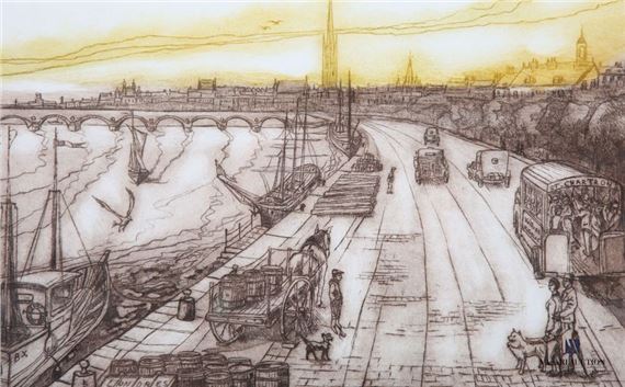 Bertrand Gaultier | Quais des Chartrons in Bordeaux | MutualArt